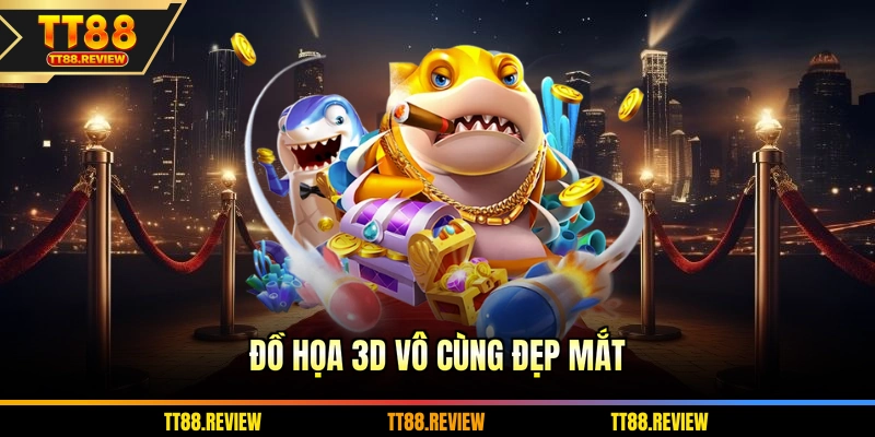 Đồ họa 3D vô cùng đẹp mắt